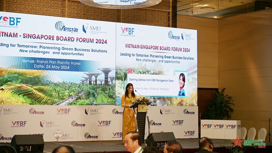 Vietnam – Singapore forum seeks to promote net-zero transition